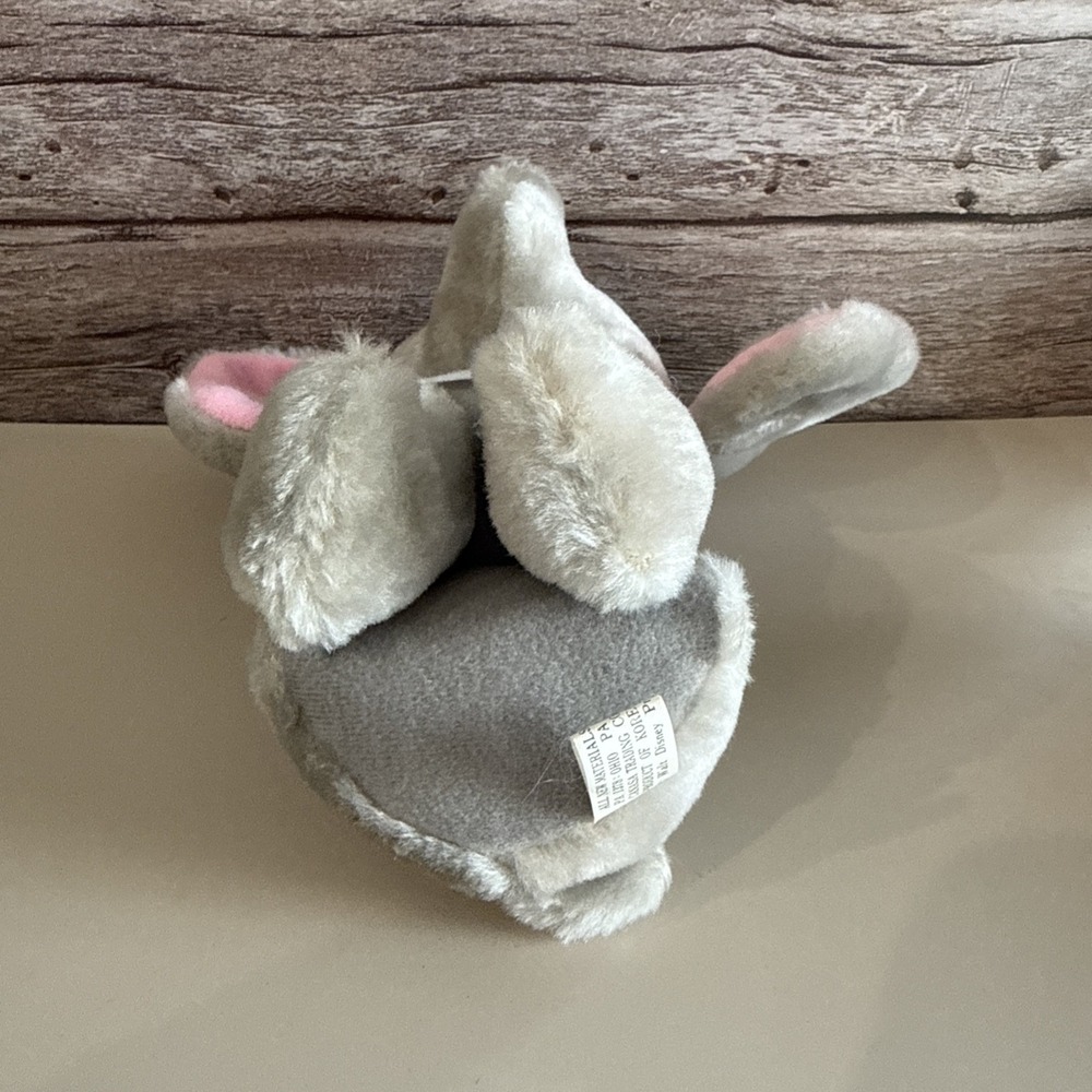 VTG WALT DISNEY PRODUCTIONS 8" DUMBO Stuffed Animal Plush Toy Made In Korea - Picture 5 of 7